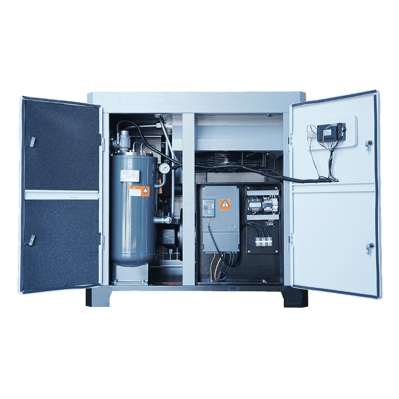 Compresor de una sola etapa de doble tornillo Micro-oil de 50 HP