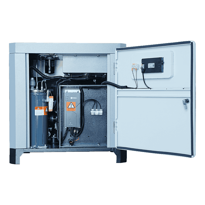 Compresor de una sola etapa de doble tornillo Micro-oil de 10 HP