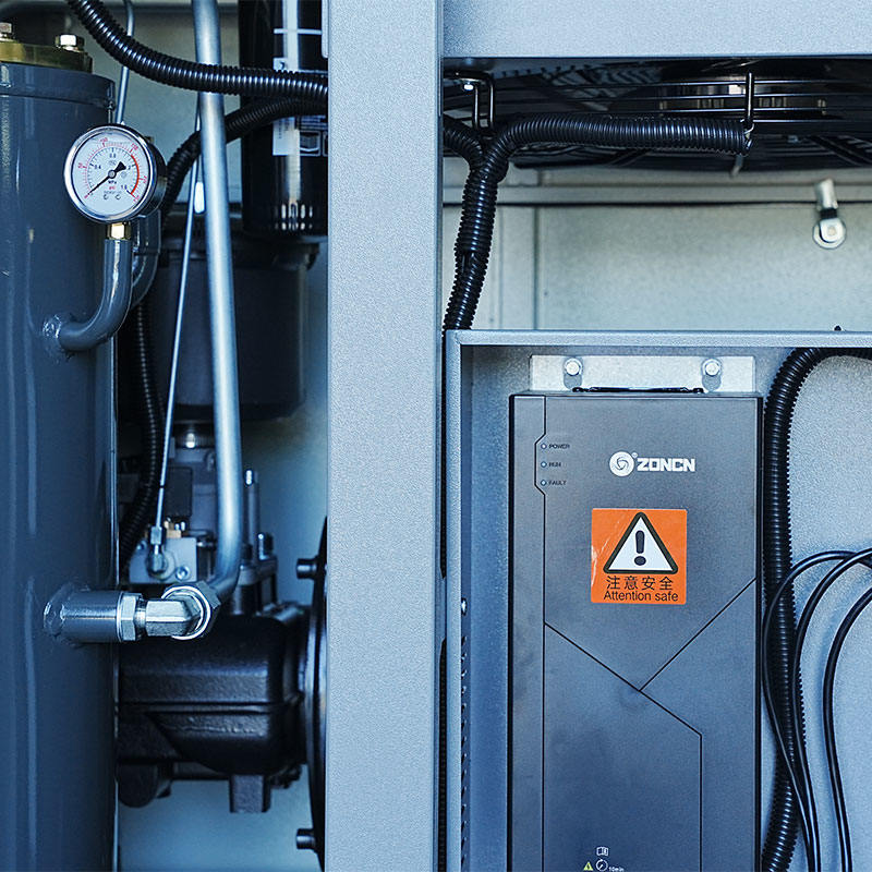 Compresor de una sola etapa de doble tornillo Micro-oil de 30 HP