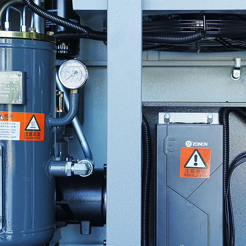 Compresor de una sola etapa de doble tornillo Micro-oil de 20 HP