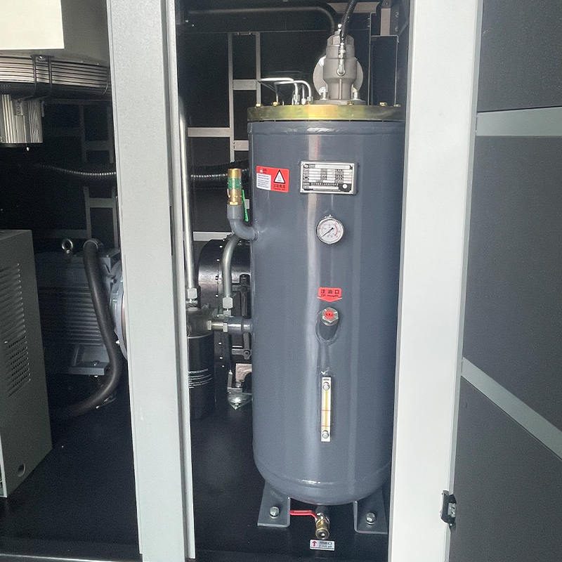 Compresor de dos etapas de doble tornillo Micro-oil de 100 HP